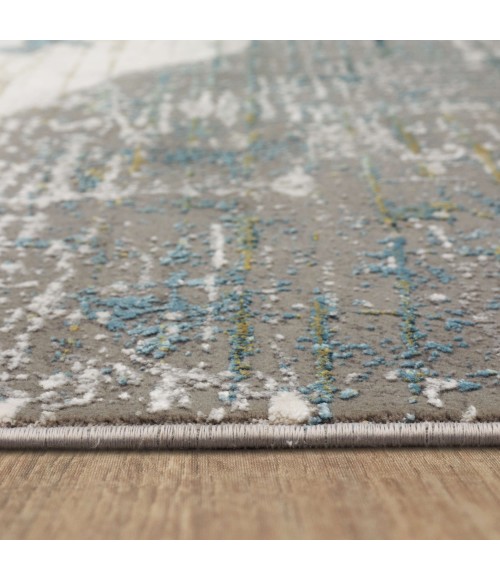 Karastan Tryst Blue R1289 8 ft. X 11 ft. Rectangle Rug