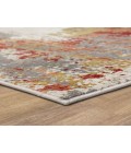 Karastan Tryst Grey/Silver R1289 2 ft. 6 in. X 8 ft. Rectangle Rug