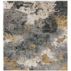 Karastan Tryst Grey/Silver R1289 8 ft. X 11 ft. Rectangle Rug