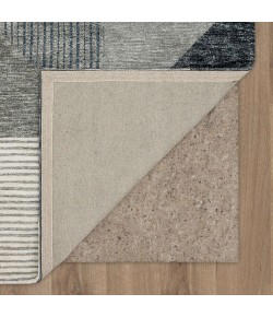 Karastan Bowen By Drew & Jonathan Home Oblique Blue Area Rug 2 ft. 4 in. X 7 ft. 10 in. Runner