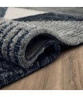 Karastan Oblique Blue 8' x 10' Area Rug