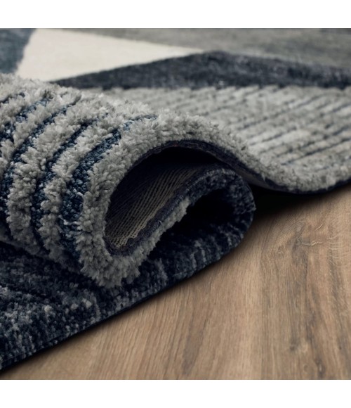 Karastan Oblique Blue 8' x 10' Area Rug