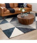 Karastan Oblique Blue 8' x 10' Area Rug