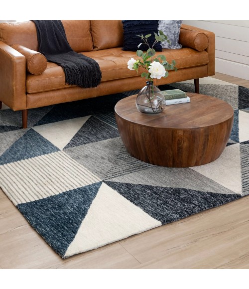 Karastan Oblique Blue 8' x 10' Area Rug