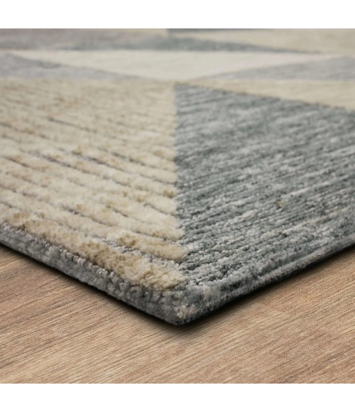 Karastan Oblique Tan 8' x 10' Area Rug