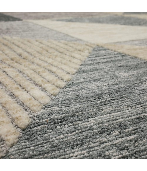 Karastan Oblique Tan 8' x 10' Area Rug