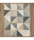 Karastan Oblique Tan 8' x 10' Area Rug