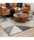 Karastan Oblique Tan 8' x 10' Area Rug