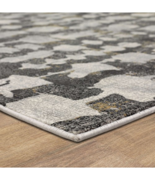 Tryst Grey/Silver Rug R1287 9 ft. X 12 ft. Rectangle - Rugs Town Karastan Tryst Grey/Silver R1287 9 ft. X 12 ft. Rectangle Rug