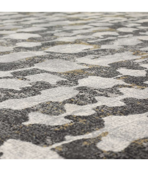 Tryst Grey/Silver Rug R1287 9 ft. X 12 ft. Rectangle - Rugs Town Karastan Tryst Grey/Silver R1287 9 ft. X 12 ft. Rectangle Rug
