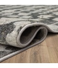 Tryst Grey/Silver Rug R1287 9 ft. X 12 ft. Rectangle - Rugs Town Karastan Tryst Grey/Silver R1287 9 ft. X 12 ft. Rectangle Rug