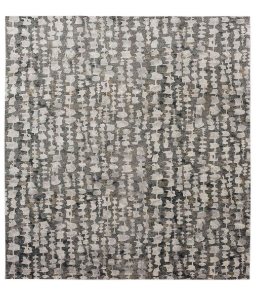 Tryst Grey/Silver Rug R1287 9 ft. X 12 ft. Rectangle - Rugs Town Karastan Tryst Grey/Silver R1287 9 ft. X 12 ft. Rectangle Rug