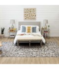 Tryst Grey/Silver Rug R1287 8 ft. X 11 ft. Rectangle - Rugs Town Karastan Tryst Grey/Silver R1287 8 ft. X 11 ft. Rectangle Rug