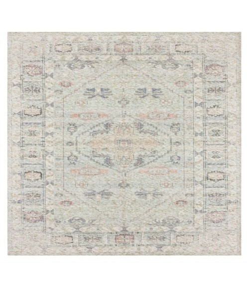 Zula Light Teal Rug R1220 8 ft. X 10 ft. Rectangle - Rugs Town Karastan Zula Light Teal R1220 8 ft. X 10 ft. Rectangle Rug