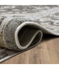 Karastan Windermere Grey/Silver R1258 6 ft. 6 in. X 9 ft. 10 in. Rectangle Rug