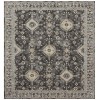 Karastan Windermere Grey/Silver R1258 7 ft. 10 in. X 10 ft. 3 in. Rectangle Rug