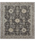 Karastan Windermere Grey/Silver R1258 6 ft. 6 in. X 9 ft. 10 in. Rectangle Rug