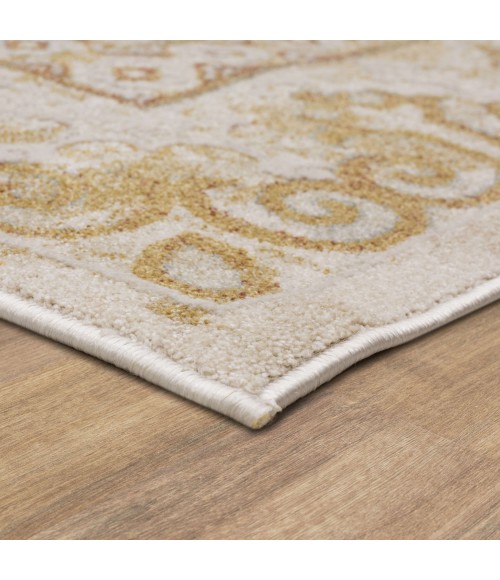 Karastan Windermere Ivory/White R1258 2 ft. 6 in. X 10 ft. Rectangle Rug