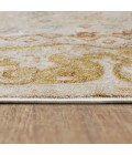 Karastan Windermere Ivory/White R1258 2 ft. 6 in. X 10 ft. Rectangle Rug