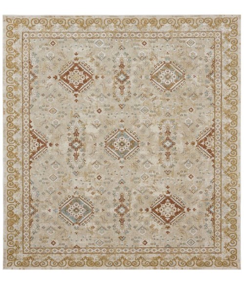 Karastan Windermere Ivory/White R1258 7 ft. 10 in. X 10 ft. 3 in. Rectangle Rug