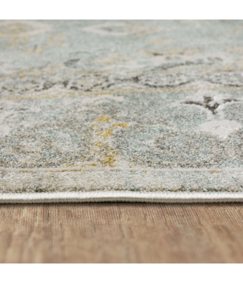 Karastan Windermere Blue R1258 2 ft. 6 in. X 10 ft. Rectangle Rug