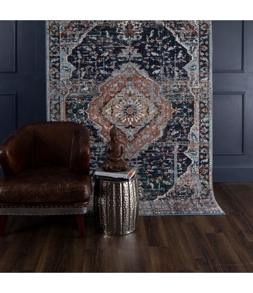 SOIREE RUG Karastan Rugs Soiree Solace Indigo