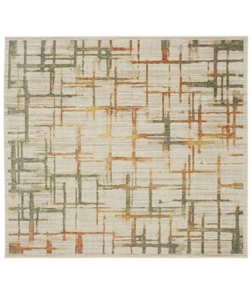 Karastan Memento Brown/Tan R1159 9 ft. X 12 ft. Rectangle Rug