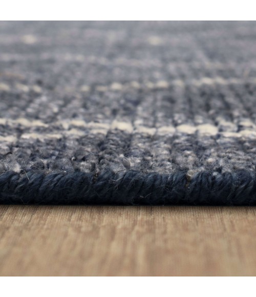 Tangier Area Rug Karastan Spartel Blue Steel 1' 6" x 1' 6" Area Rug