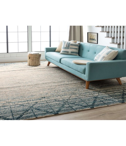 Karastan Coconut Grove by Salt Life Oyster 92767 8 ft. X 11 ft. Rectangle Rug