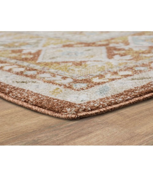Windermere Orange Rug R1275 9 ft. X 12 ft. Rectangle - Rugs Town Karastan Windermere Orange R1275 9 ft. X 12 ft. Rectangle Rug