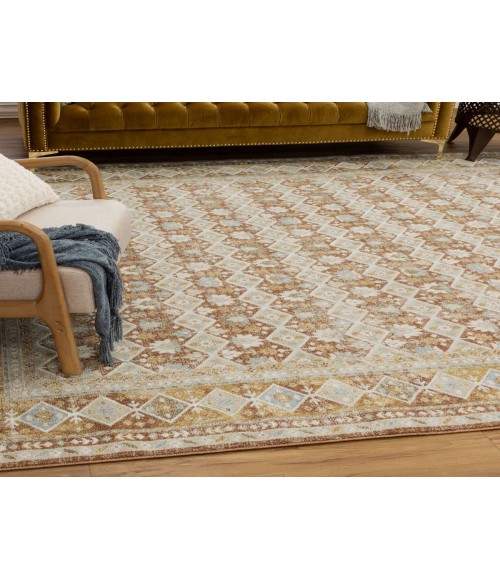 Karastan Windermere Orange R1275 7 ft. 10 in. X 10 ft. 3 in. Rectangle Rug