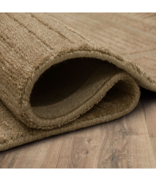 Karastan Bobby Berk by Karastan (Series 2) Brown/Tan R1194 4 ft. X 6 ft. Rectangle Rug