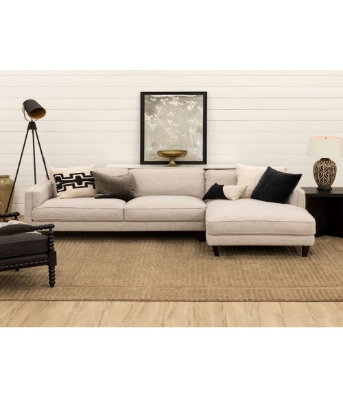 Karastan Bobby Berk by Karastan (Series 2) Brown/Tan R1194 8 ft. X 10 ft. Rectangle Rug