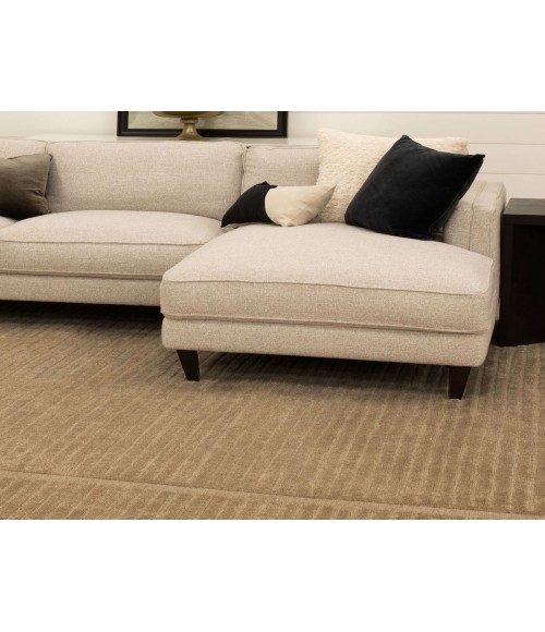 Karastan Bobby Berk by Karastan (Series 2) Brown/Tan R1194 8 ft. X 10 ft. Rectangle Rug