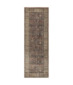 Karastan Echo Tesorino Pudra Area Rug 2 ft. 7 in. X 7 ft. 3 in. Runner