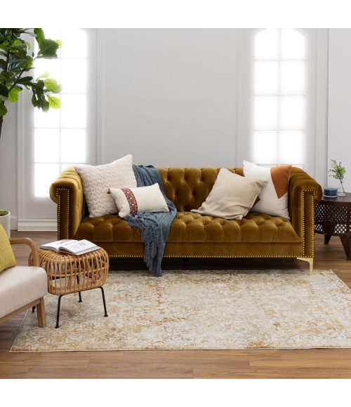 Windermere Brown/Tan Rug R1262 7 ft. 10 in. X 10 ft. 3 in. Rectangle - Rugs Town Karastan Windermere Brown/Tan R1262 7 ft. 10 in. X 10 ft. 3 in. Rectangle Rug