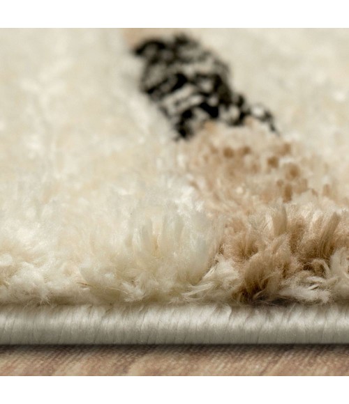 Karastan Traverse Lanes Tan 8' x 10' Area Rug