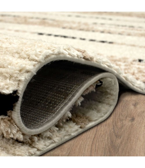 Karastan Traverse Lanes Tan 8' x 10' Area Rug