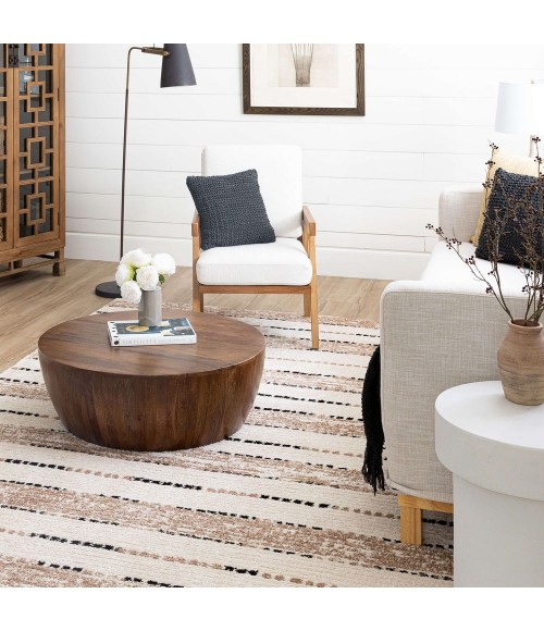 Karastan Traverse Lanes Tan 8' x 10' Area Rug