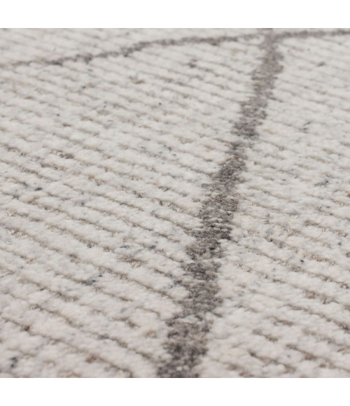 Tangier Area Rug Karastan Tribal Diamond Silver 1' 6" x 1' 6" Area Rug