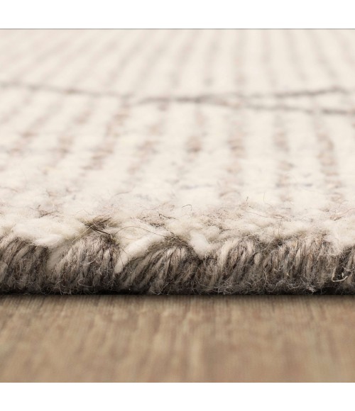 Tangier Area Rug Karastan Tribal Diamond Silver 1' 6" x 1' 6" Area Rug