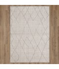 Tangier Area Rug Karastan Tribal Diamond Silver 1' 6" x 1' 6" Area Rug