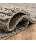 Karastan Tableau Grey/Silver Rug RG181 5 ft. X 8 ft. Rect. - Rugs Town Karastan Tableau Umbra Grey 5' x 8' Area Rug