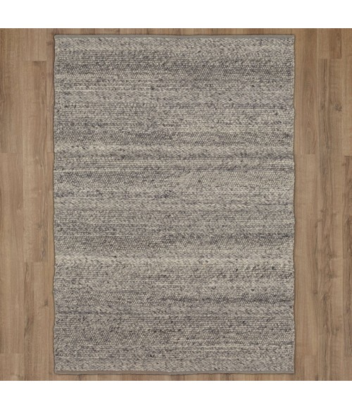 Karastan Tableau Grey/Silver Rug RG181 5 ft. X 8 ft. Rect. - Rugs Town Karastan Tableau Umbra Grey 5' x 8' Area Rug