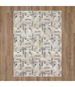 Karastan Vanguard By Drew & Jonathan Home Valiant Frost Grey Rug 1 ft. 6 in. X 1 ft. 6 in. Rectangle