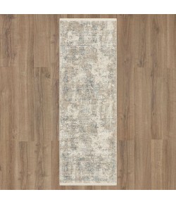 Karastan Solitude Velleta Cream Beige Rug 2 ft. 7 in. X 7 ft. 3 in. Runner