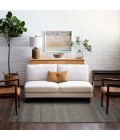 Karastan Wabi Sabi Dusk Grey 5' x 8' Area Rug