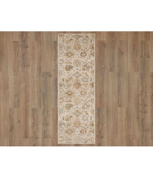 Windermere Brown/Tan Rug R1259 2 ft. 6 in. X 10 ft. Rectangle - Rugs Town Karastan Windermere Brown/Tan R1259 2 ft. 6 in. X 10 ft. Rectangle Rug
