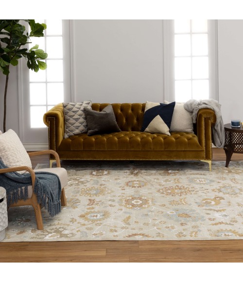 Karastan Windermere Brown/Tan R1259 7 ft. 10 in. X 10 ft. 3 in. Rectangle Rug