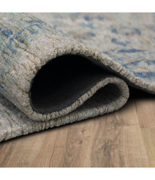 Zula Blue Rug R1219 2 ft. 4 in. X 8 ft. Rectangle - Rugs Town Karastan Zula Blue R1219 2 ft. 4 in. X 8 ft. Rectangle Rug